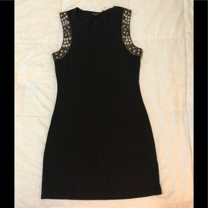 Sexy fitted black dress